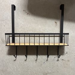 Over Door Towel Clothes Hanger Rack