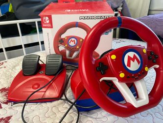 Mario Kart racing wheel