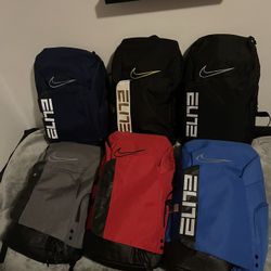 nike elite backpacks - i got black, i got white, what u want?
