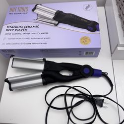 Hot Tools Pro Signature Titanium Ceramic Deep Waver