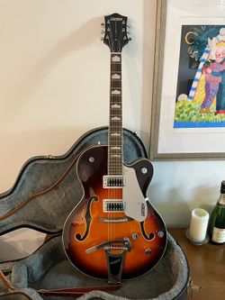 Gretsch 5420T / Hard Case / Leather Strap / Upgraded Bridge