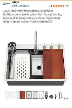 Brand New Kitchen Sink (Unopened)