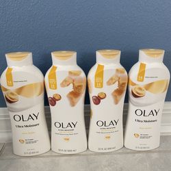 4 Brand New Olay Body Wash Bundle Set 