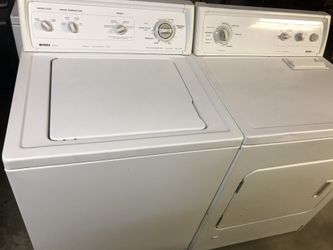 Kenmore washer and gas dryer both work great
