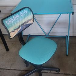 New desk and chair 