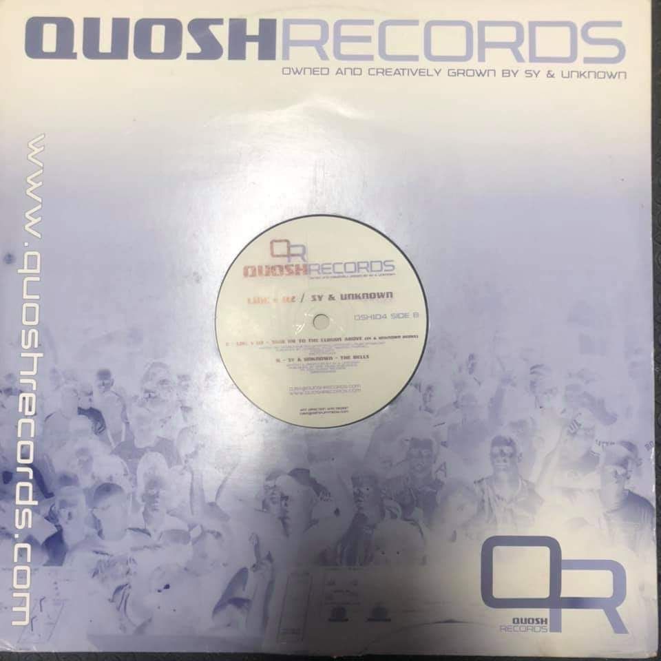 Quosh records 104 take me to the clouds above & the bells UK HARDCORE VINYL