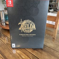 Legend Of Zelda Tears Of The Kingdom Collectors Edition Nintendo Switch