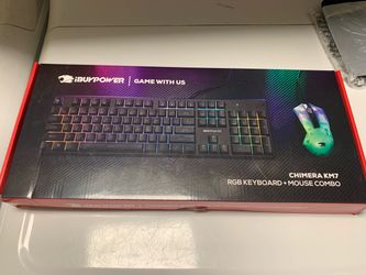 BRAND NEW…iBUYPOWER Chimera KM7 RGB Keyboard & Mouse Combo specifications