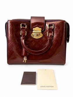 Louis Vuitton Melrose Avenue Monogram Vernis Tote Bag – Amarante