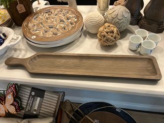 Long decorative tray