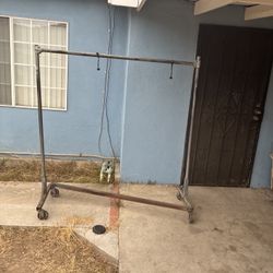 Rolling Clothes Rack