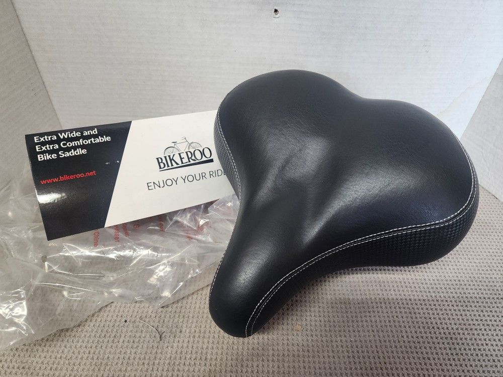 Bikeroo Extra Wide Bike Saddle Seat Brand New (Price Is Firm)