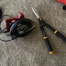 Electric saw and trimmers