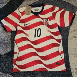 Christian Pulisic USA Men's Soccer Jersey Sizes S-XXL