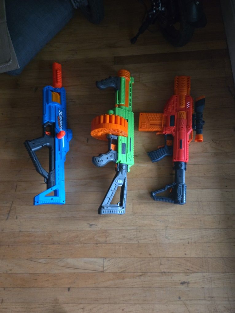 Nerf Guns Bullets Not Included 