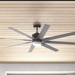 Ebern Designs Kenja 72'' Ceiling Fan with LED Lights