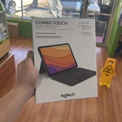 Logitech Combo Touch Backlit Keyboard Case with Trackpad for iPad Air 4th and 5th Gen, Oxford Gray Brand New 