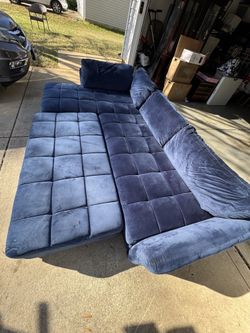 Sectional Couch With Bed Feature 