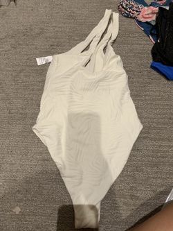 L*Space Womens White Bathing Suit NWT Size Small