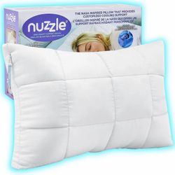 Nuzzle Zero Gravity Support Pillow Queen size msrp $48.99