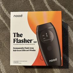 Nood The Flasher 2.0 IPL Laser Hair Removal BRAND NEW (UNUSED) NWT
