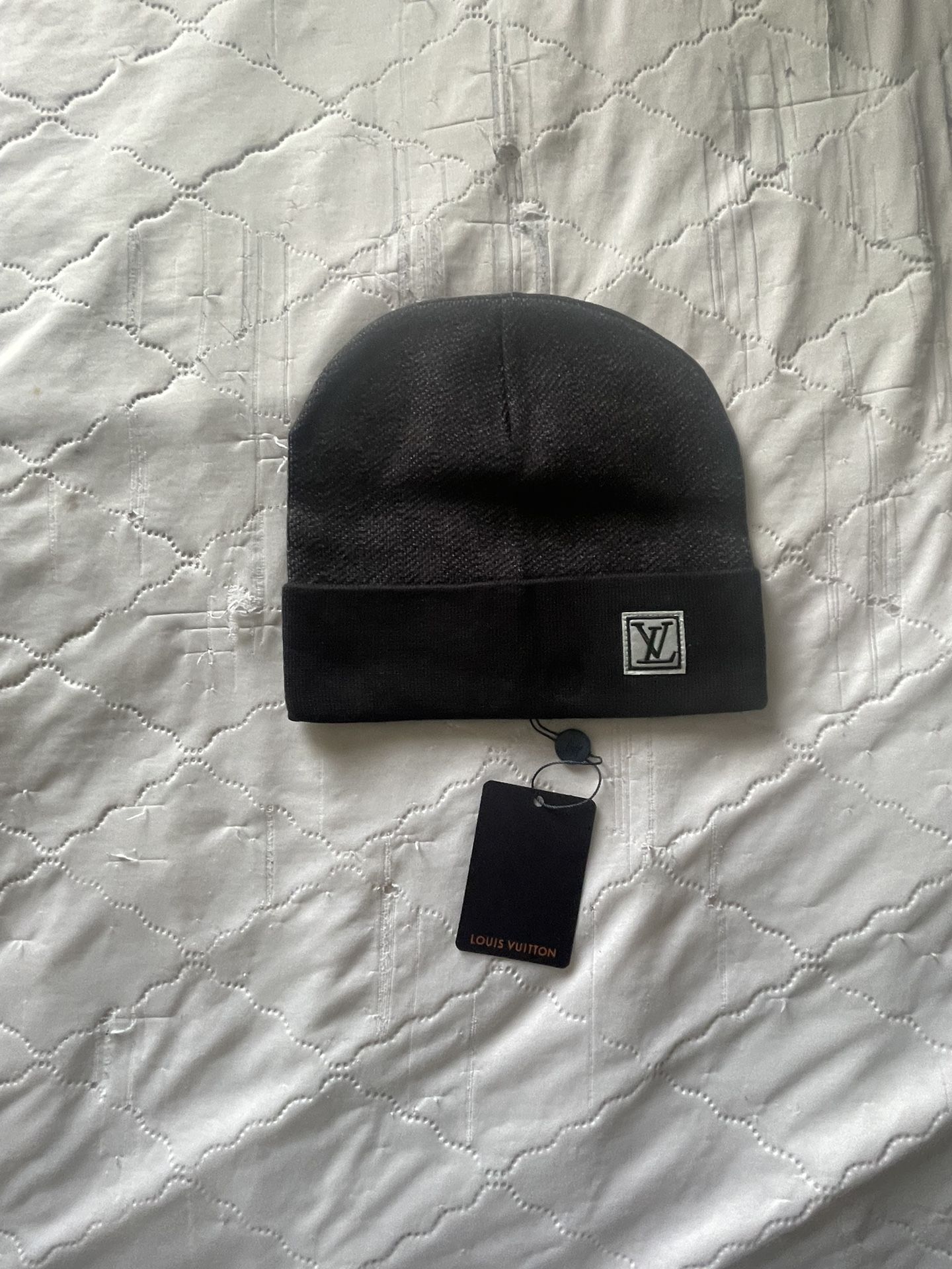 Louis Vuitton Black Neo Petit Damier Beanie