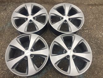 18” Jeep Cherokee Compass Renegade 5X110 Wheels Rims We Finance Tires Available