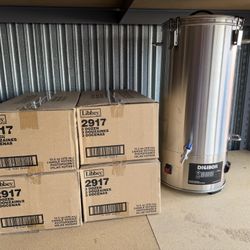 Wax Melter & Libbey Candle Jars