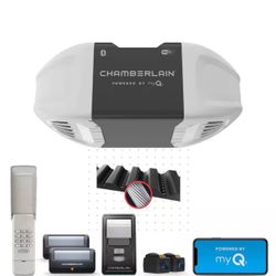 NEW WIFI Chamberlain B4505T 3/4 HP Smart Quiet Belt Drive Garage  Opener + myQ