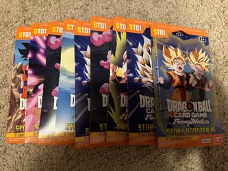 Dragon Ball Super Card Game Fusion World ST01 Booster Packs x7
