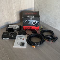 Thinkware X700 Dash Cam + Extras