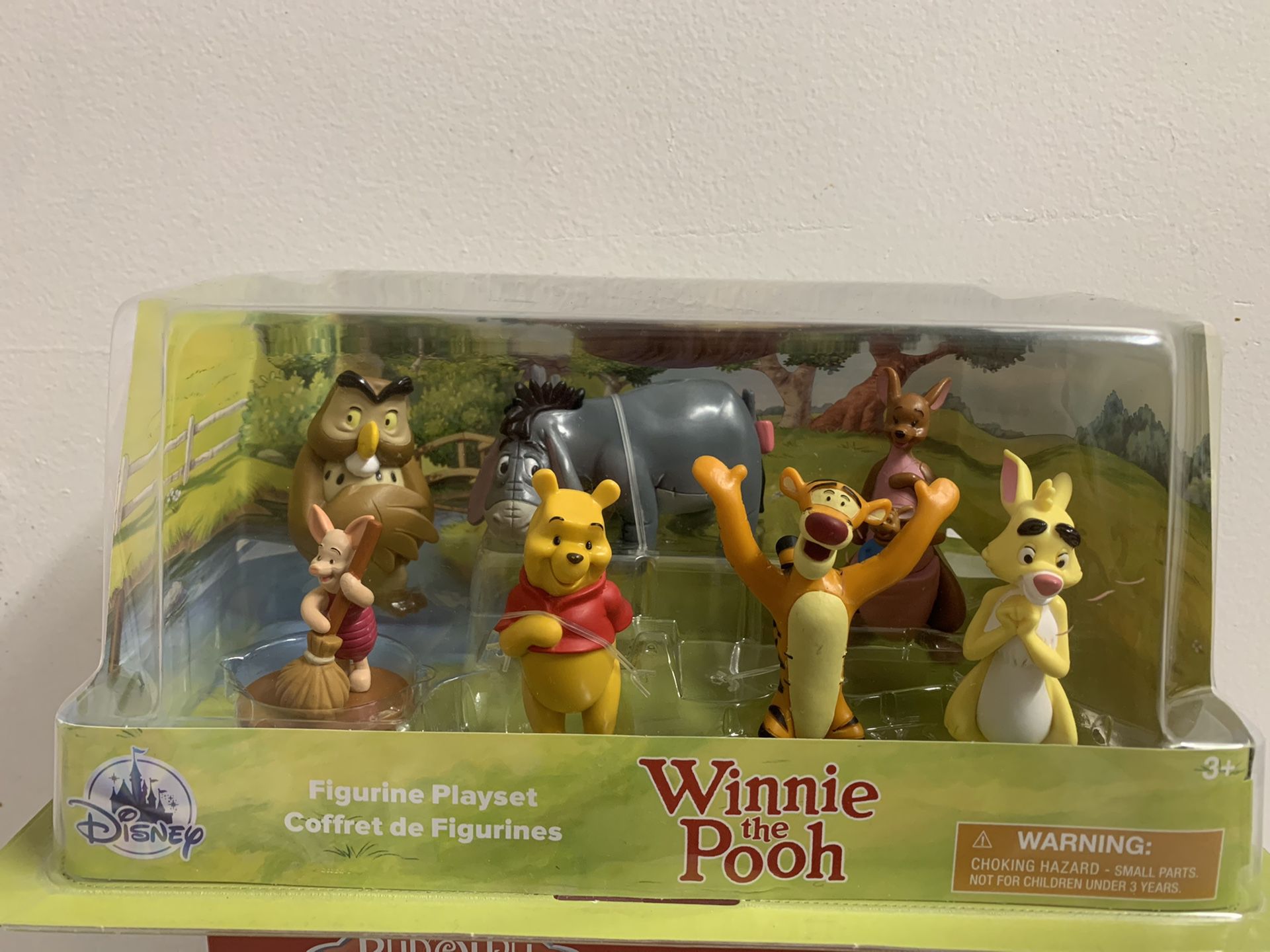 Disney Winnie the Pooh Disney Playset 7 Piece Figure Figurine Brand New
