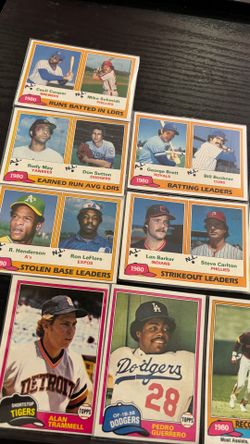 1981 topps lot