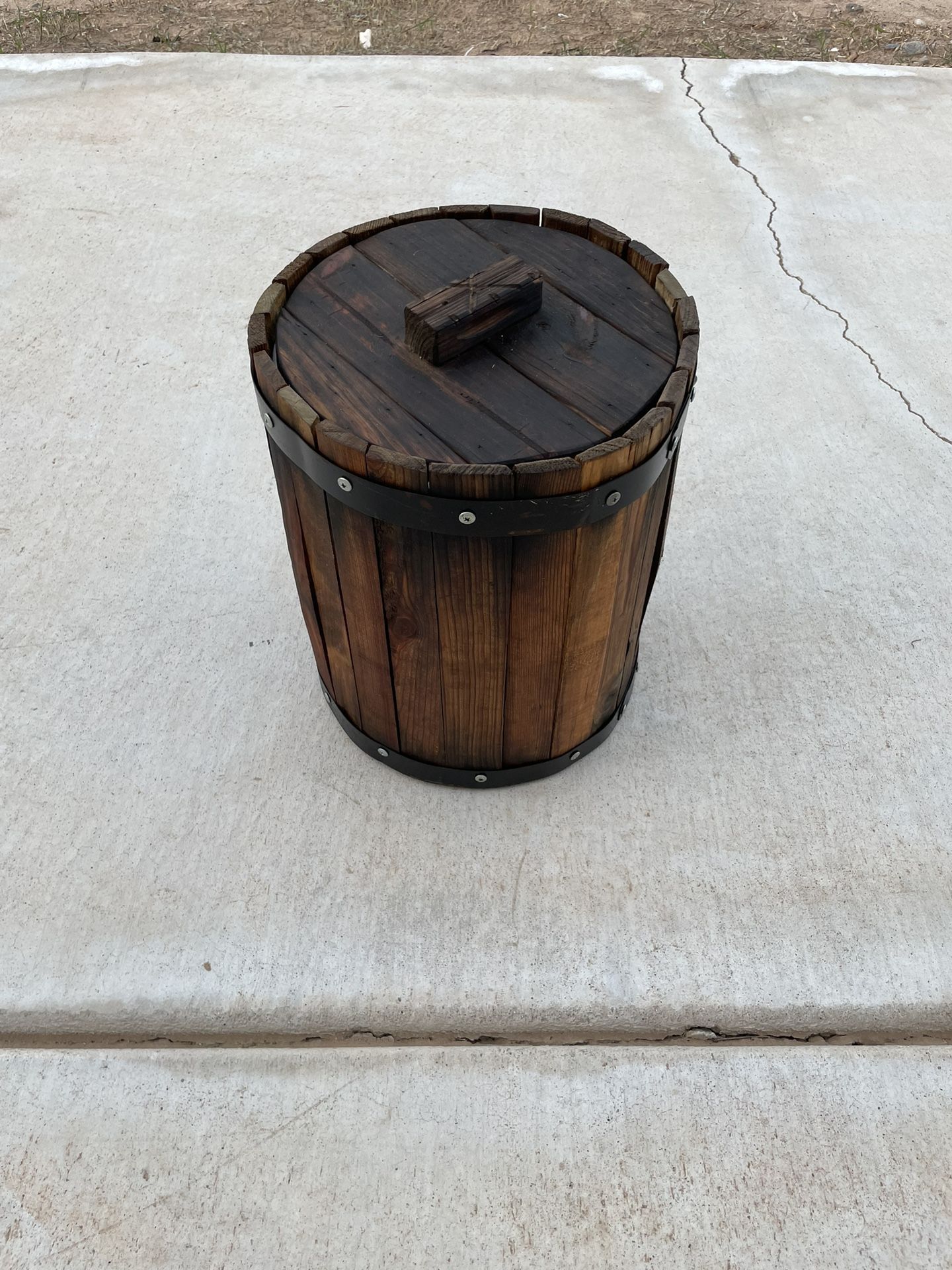 Wooden Ice Chest