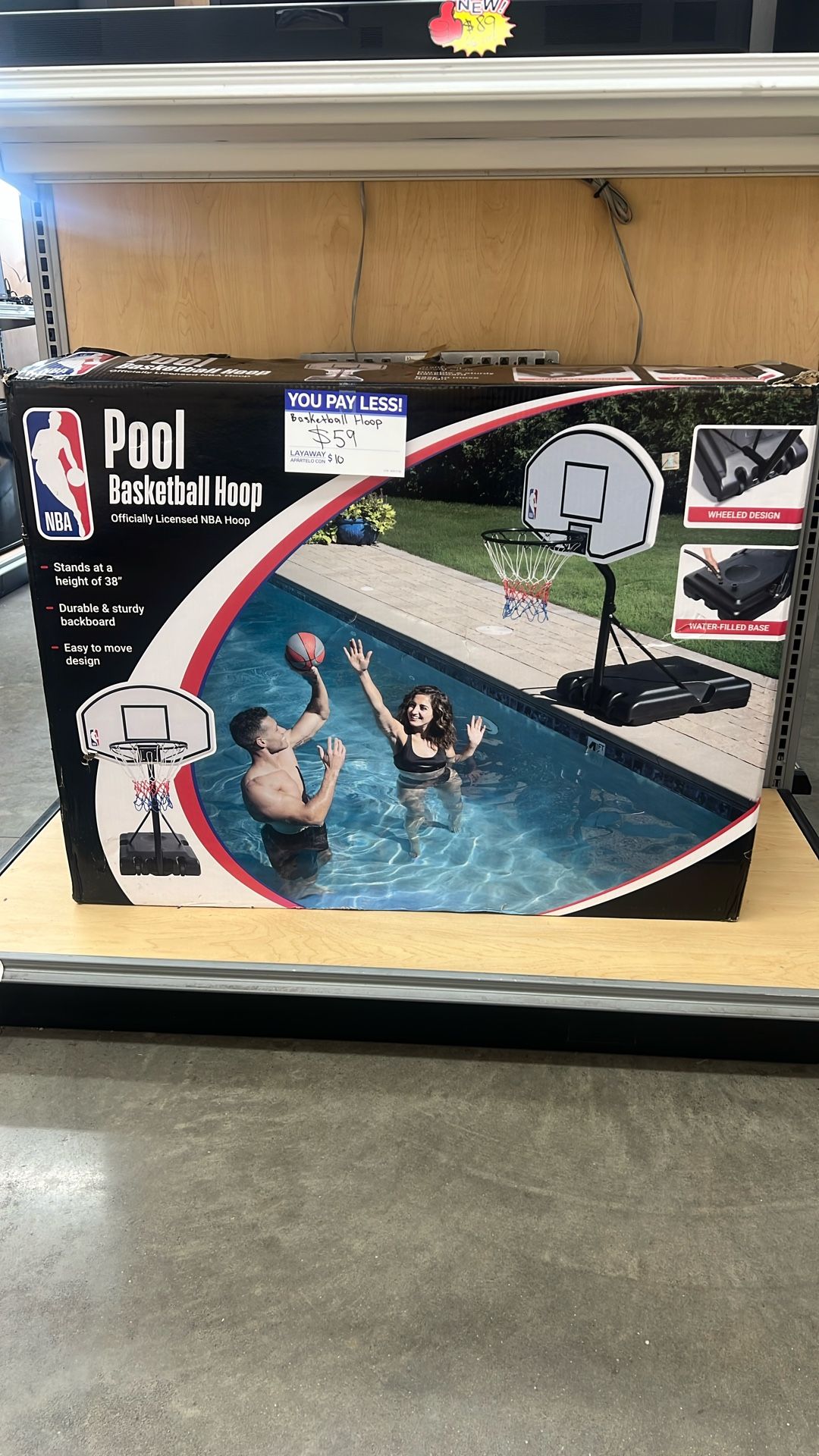 Pool Basketball Hoop