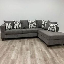 Dora Dove Sectional Sofa
