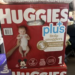 Huggies Plus Size 1 -192 Counts 