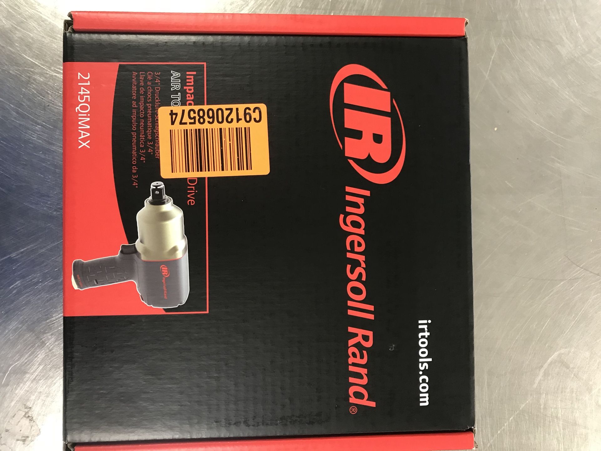 Ingersoll rand air impact wrench 3/4 inch