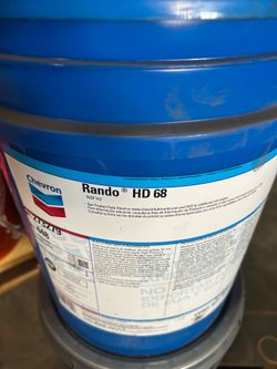 3 unopened buckets of hydraulic oil 15 gallons total