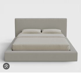Soft Frame Designs Platform Cal-King Bed w/ Box Frame