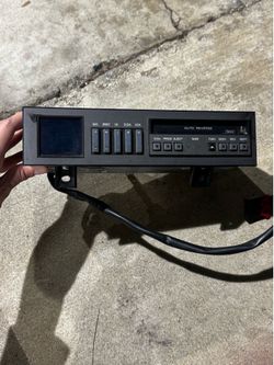 1990 Chevy Silverado cassette player