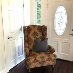 Custom Made Wingback Chair From Seldens 
