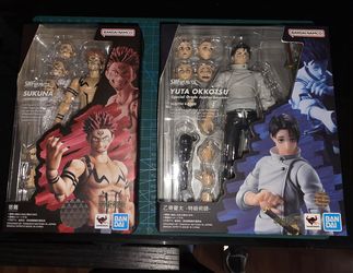 SH Figuarts Jujutsu Kaisen Yuta Okkotsu and Sukuna