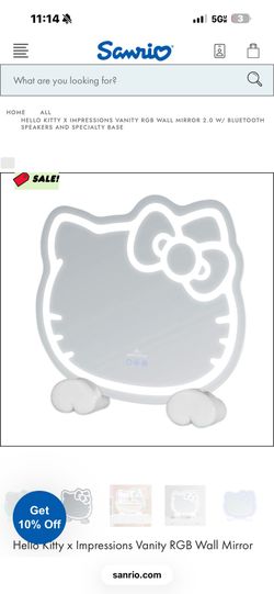 Mirror hello kitty