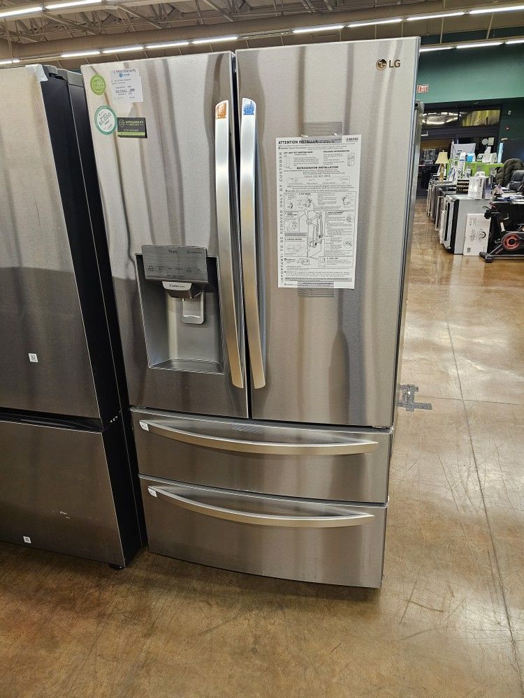 French Door Refrigerator LG Stainless Steel