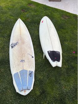 Two surfboards for sale