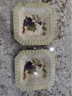 Ceramica Due Torri Italian serving plates