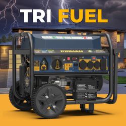 Firman Tri-fuel Generator 9200W/11400W Electric Start 