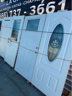 Doors interior ,exterior and iron