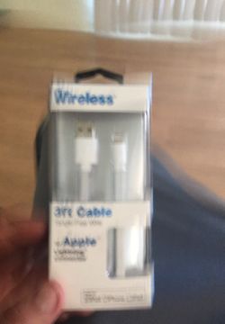 3 ft tangle free iPhone cable